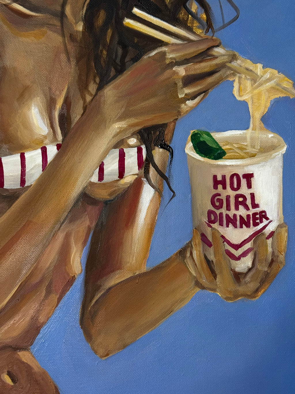 Hot girls eat pickles