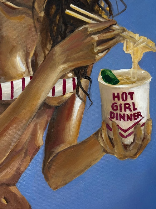 Hot girls eat pickles